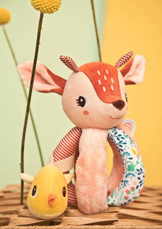 LILLIPUTIENS Grzechotka-chwytak Sarenka Stella 6 m+