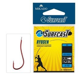 HACZYK SURFCAST - RYUSEN Nr 4 RED - torebka 10szt.MIKADO HSC10058-4R