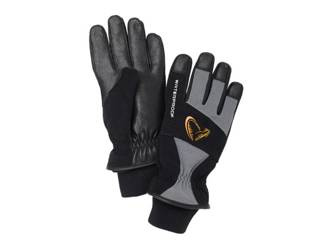 RĘKAWICZKI SAVAGE GEAR THERMO PRO GLOVE ROZMIAR L GREY/BLACK (76469)