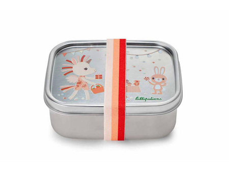 LILLIPUTIENS Lunchbox ze stali nierdzewnej Szczęśliwy Jednorożec Lena