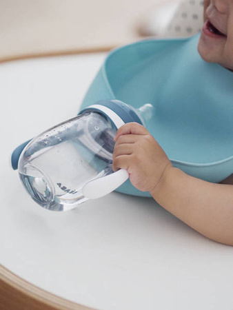 Beaba Butelka treningowa 2 w 1 tritanowa 210 ml windy blue