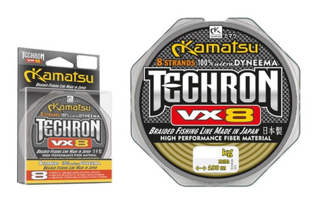 PLECIONKA VX8 TECHRON 0.12/100 KAMATSU 256100012