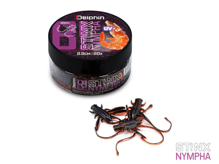 Sztuczna przynęta Delphin B! Stinx NYMPHA / 20 szt. 2.5cm / REACTOR Delphin (101005775)