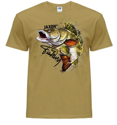 KOSZULKA BEŻ SANDACZ L JAXON UR-KC011L