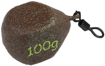 CIĘŻAREK KARPIOWY TYPU KOSTKA Z KRĘTLIKIEM (C.ZIELONY) - 60 g - op.1szt MIKADO OMK-05G-60