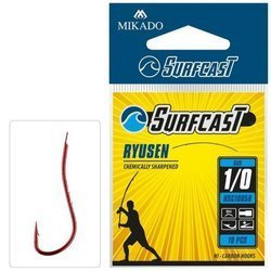 HACZYK SURFCAST - RYUSEN Nr 1/0 RED - torebka 10szt. MIKADO HSC10058-1/0R