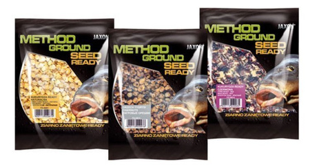 ZIARNO JAXON METHOD GROUND READY MIX 2 KUKURYDZA-ORZECHY-KONOPIE 0,5KG FG-AB09