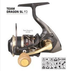 Kołowrotek  TEAM  SL1120i 20 10BB+Inf.AR C6 carbon, szp.alu.płytka DRAGON CHT-15-29-120