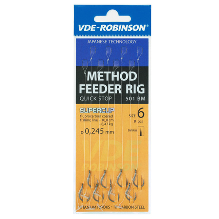 Przypon VDE-R quick stop MF 501BM rozm. 4, śr. 0,245mm VDR Team 01-V-M501BM-04Q