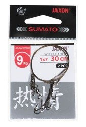 PRZYPON ŻYWCOWY JAXON SUMATO 1X7 30CM 9KG KOTWICA DOUBLE RYDER 02 5X2SZT JAXON AJ-PAE103002
