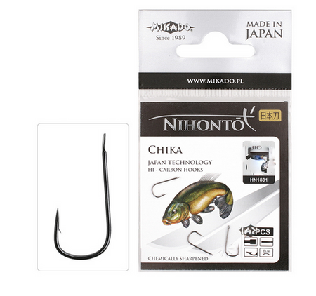 HACZYKI WYCZYNOWE NIHONTO - CHIKA Nr 17 BN - torebka 22 szt. MIKADO HN1801-17BN
