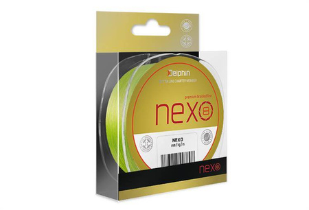 PLECIONKA NEXO 8 / fluo zielony 0,20mm 14,5kg 1300m Delphin (101002691)