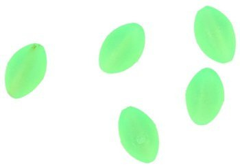 KORALIK ELIPSA MIĘKKI 5x7 mm / 1.2 - Zielony - op.25szt. do połowu fląder MIKADO AM-SUR-K03-5-G