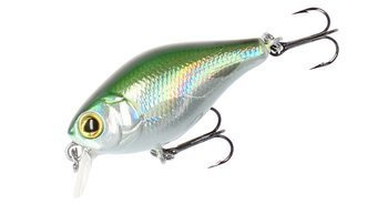 WOBLER - FISHUNTER BOLD HEAD - 4cm/OLIVE BLEAK - PŁYWAJĄCY - op.1szt. MIKADO PWF-BH-4F-OB