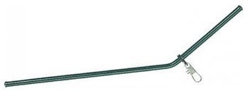 RURKA ANTYSPLĄTANIOWA WYGIĘTA ZIELONA 18CM 1X25SZT JAXON AW-AA18Z