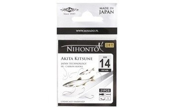 HACZYK NA UKLEJE NIHONTO - AKITA KITSUNE Nr 14 N - torebka 21 szt. MIKADO HN1400-14N