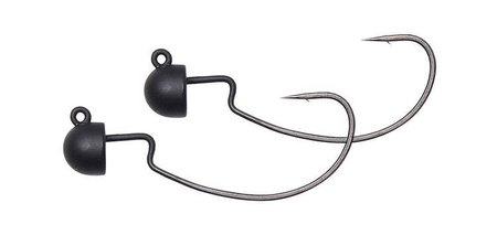 TUNGSTEN EWG NED HEAD #2/0 3.5G MATT BLACK 2PCS Savage Gear (82310)