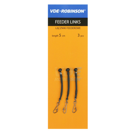 Łącznik feederowy 5cm VDE-Robinson, 3szt VDR Team 68-FL-005