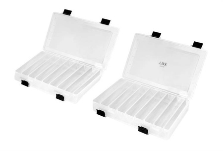 Duże Pudełko na woblery TBX Duo 355-16P Clip 355x231x60mm Delphin (101000500)