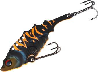 CYKADA - M-VIB 10g - 55mm- MAT BLACK TIGER - op.1szt. MIKADO PMB-MVIB-10-MBT