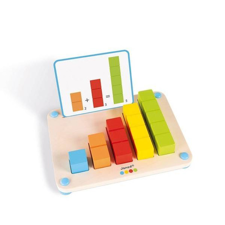 Drewniana układanka Nauka liczenia Essentiel, Janod