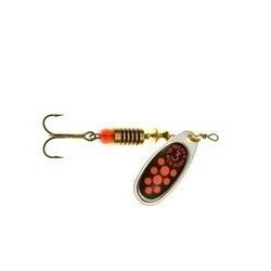 Błystka Mepps BLACK FURY srebrny / czerwone kropki nr 3