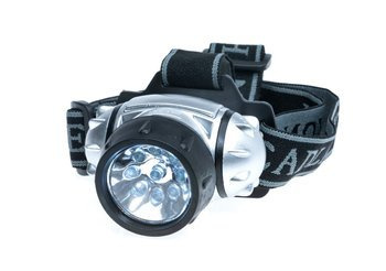 LATARKA WĘDKARSKA DO ZAŁOŻENIA NA CZOŁO OKRĄGŁA 9 DIOD JAXON AJ-LAR025