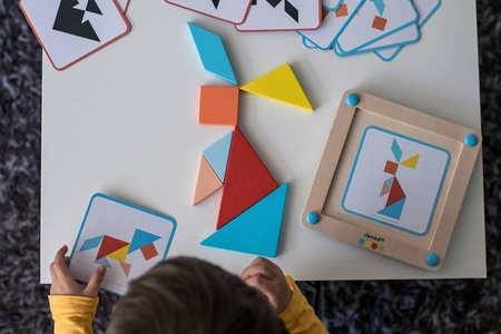 Drewniana układanka Tangram Essentiel, Janod