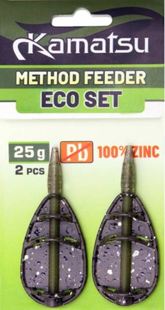 ZESTAW KOSZYK METHOD FEEDER ECO 25g X2SZT KAMATSU 960001001