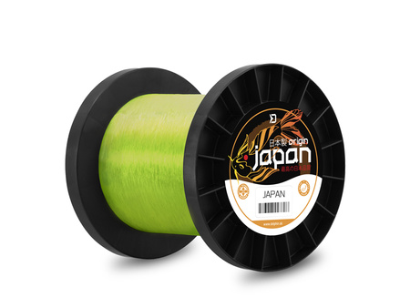 Żyłka Delphin JAPAN Origin / Fluo żółta 0,261mm 5,37kg 1200m Delphin (101005561)