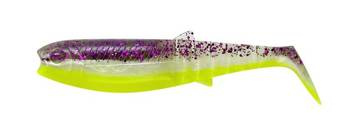 (R) GUMA KOPYTO CANNIBAL SHAD 12.5cm 20G PURPLE GLITTER BOMB 1szt Savage Gear (77120)
