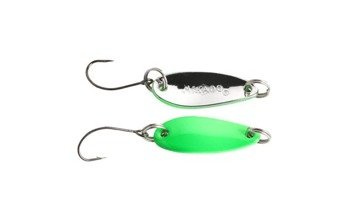 BŁYSTKA WĘDKARSKA 2.4 cm / 1.5 g / GREEN FLUO-SILVER MIKADO PMB-I01-1.5-FS