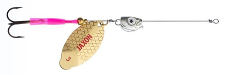 BŁYSKOTKA OBROTÓWKA JAXON HS ESOX 3 G 5X1SZT JAXON BO-JE3G