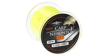 ŻYŁKA KARPIOWA NIHONTO CARP FLUO 0.40mm\14.50kg\600m - 1szp. MIKADO ZNKF6-040