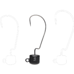 NED EWG JIGHEAD #3/0 10G MATT BLACK 3PCS Savage Gear (74439)