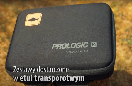 Zestaw centralka i  Elektroniczny Sygnalizator Brań Prologic K3 Bite Alarm Set 3+1 (62040)