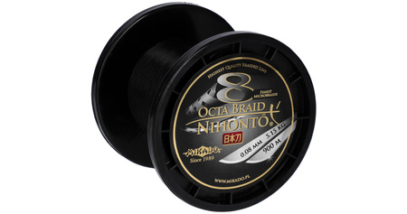 PLECIONKA - NIHONTO OCTA BRAID - 0.16mm/12.9kg/900m - CZARNA - op.1szp.