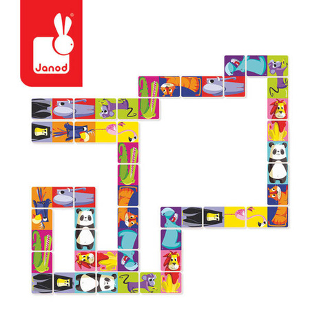 Domino Dżungla XL, Janod