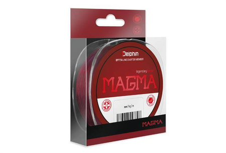 ŻYŁKA Monofil MAGMA / bordowy 0,203mm 3,8kg 500m Delphin (101001069)
