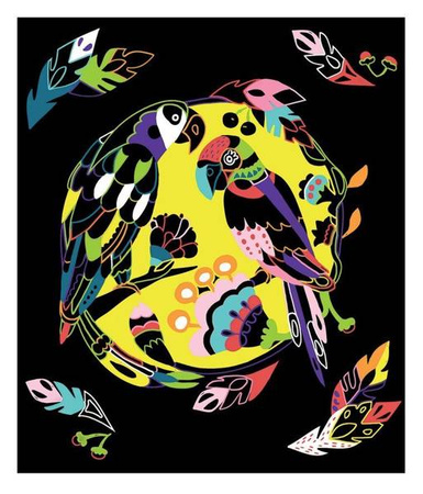 Zestaw kreatywny Do zdrapywania Zwierzęta świata 5+, Janod