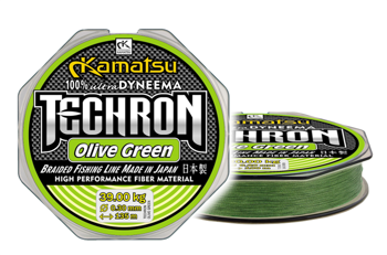 PLECIONKA TECHRON OLIVE 0.12mm/100m KAMATSU 259100012