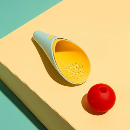 QUUT Zestaw 2 łopatek wielofunkcyjnych z piłeczką Cuppi Banana Blue, opakowanie zbiorcze 5 szt.