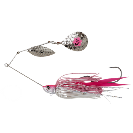 DA'BUSH SPINNERBAIT 21CM 55G SINKING PINK SILVER Savage Gear (72626)
