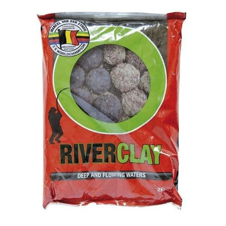 Dodatek zanętowy MVDE River Clay Black 2kg Van Den Eynde ED-DLR-BL
