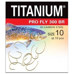 Haczyk Titanium PRO FLY (10 szt.), rozm. 10 Robinson 02-P-300BR-10