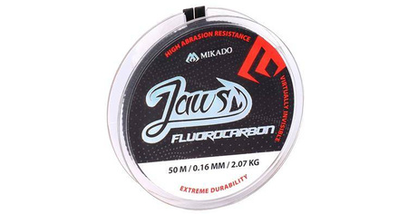 ŻYŁKA FLUOROCARBON JAWS 0.22mm/4.31kg/50m MIKADO