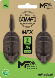 KOSZYCZEK - METHOD FEEDER MFX - Q.M.F. rozm. L - 40g - op.2szt. MIKADO AMFX-QMF-2L-40B