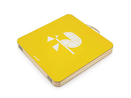 Układanka magnetyczna w drewnianej walizce Zwierzęta 3+, Janod