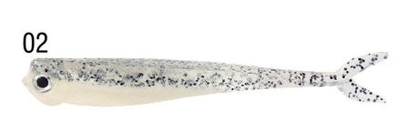 JASKÓŁKA TWINKEY SHAD 4,5cm KOLOR 02 OP.10SZT KONGER 330040102