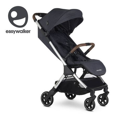 Easywalker Jackey Special Edition Kompaktowy, samoskładający się wózek spacerowy z torbą transportową Platinum